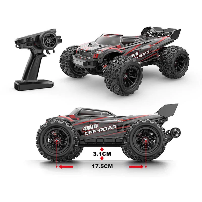 MJX Hyper Go 16210 Brushless 1/16 RC Car 4WD High Speed Off-Road RC Truck - Image 3