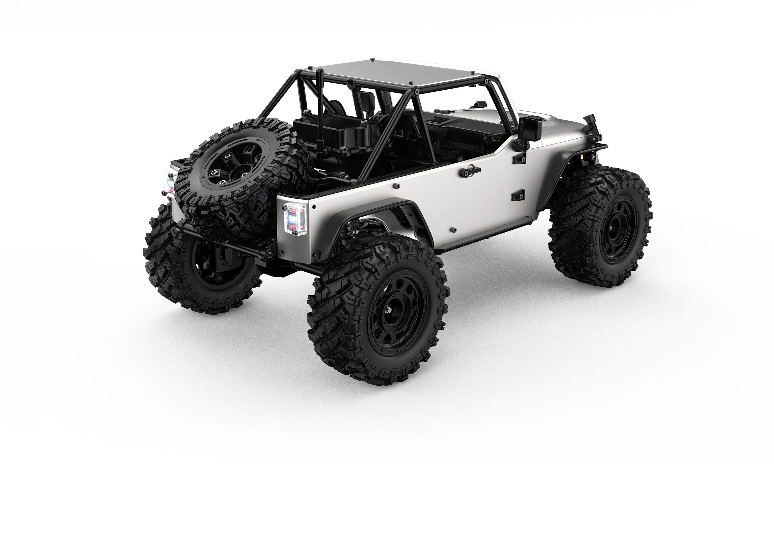 "Open Box"MJX Hyper Go H12Y+ 1/12 Scale RC Car High-Torque 3650 Brushless BLDC Motor Aluminum Shell - Silver - Image 3