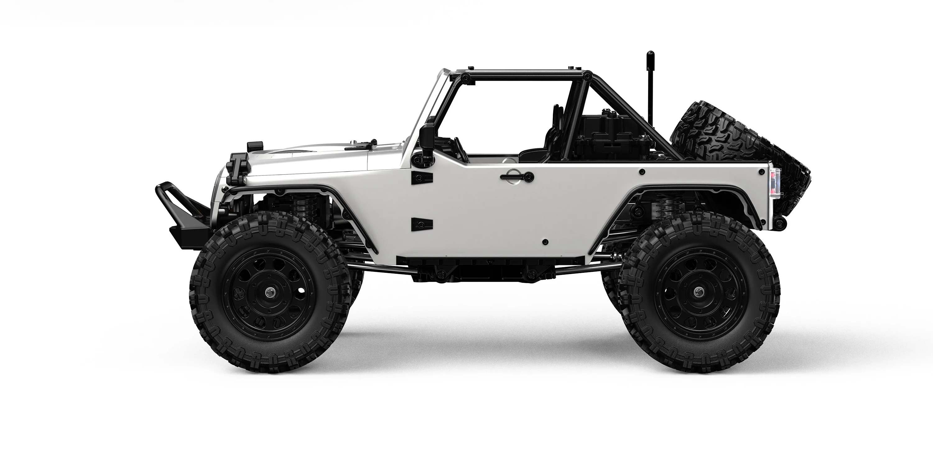 "Open Box"MJX Hyper Go H12Y+ 1/12 Scale RC Car High-Torque 3650 Brushless BLDC Motor Aluminum Shell - Silver - Image 4