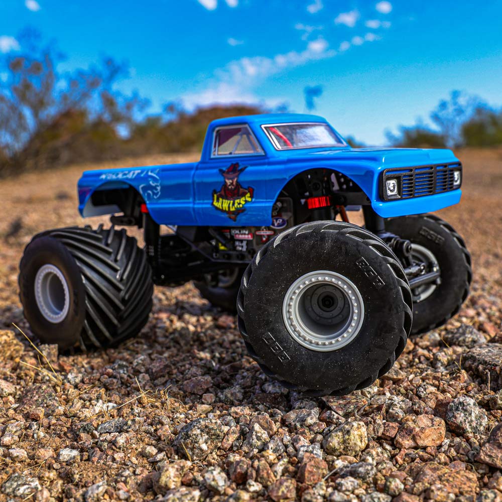 Redcat MT-18 - 1/18 Scale Brushed Monster Truck - BLUE - Image 12