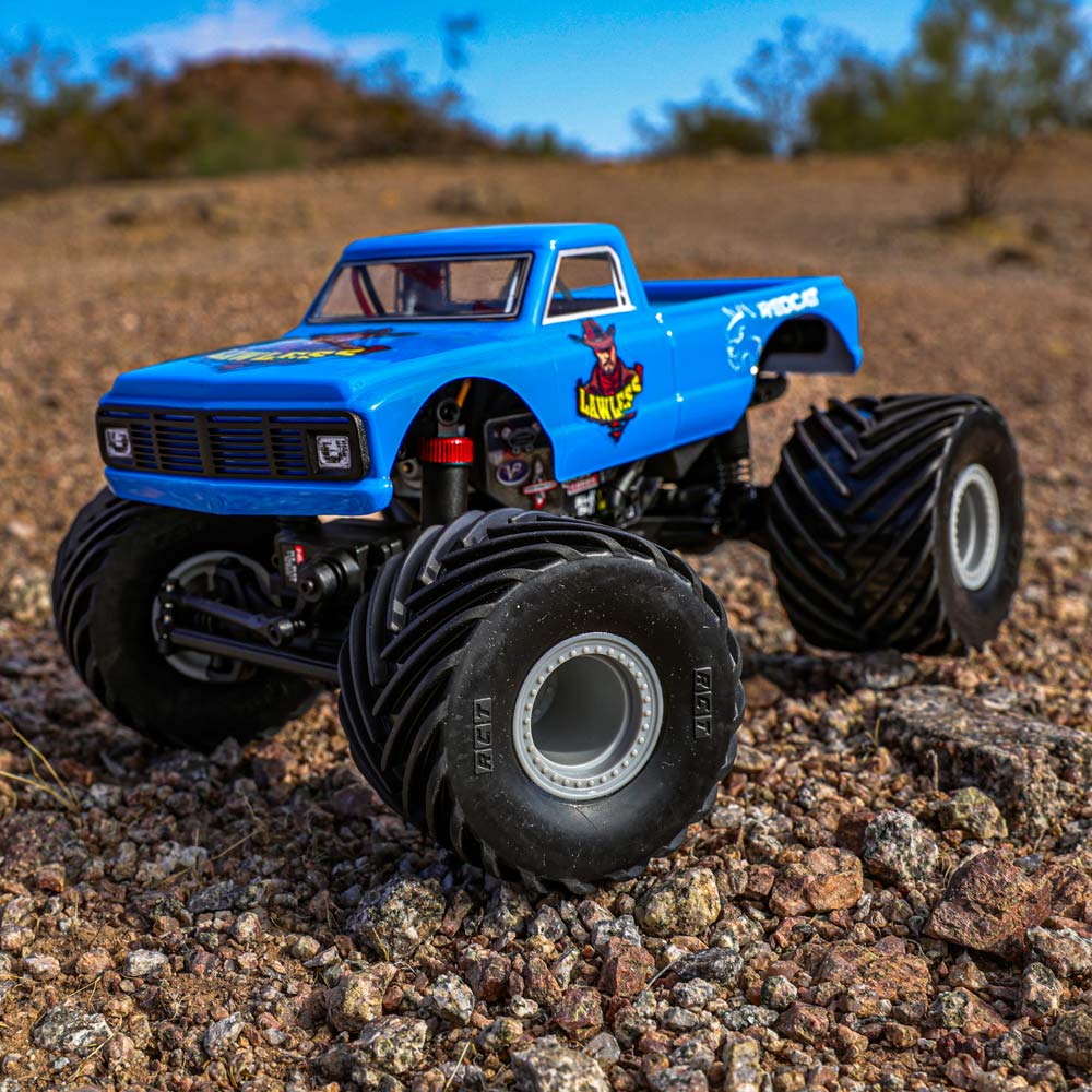 Redcat MT-18 - 1/18 Scale Brushed Monster Truck - BLUE - Image 13