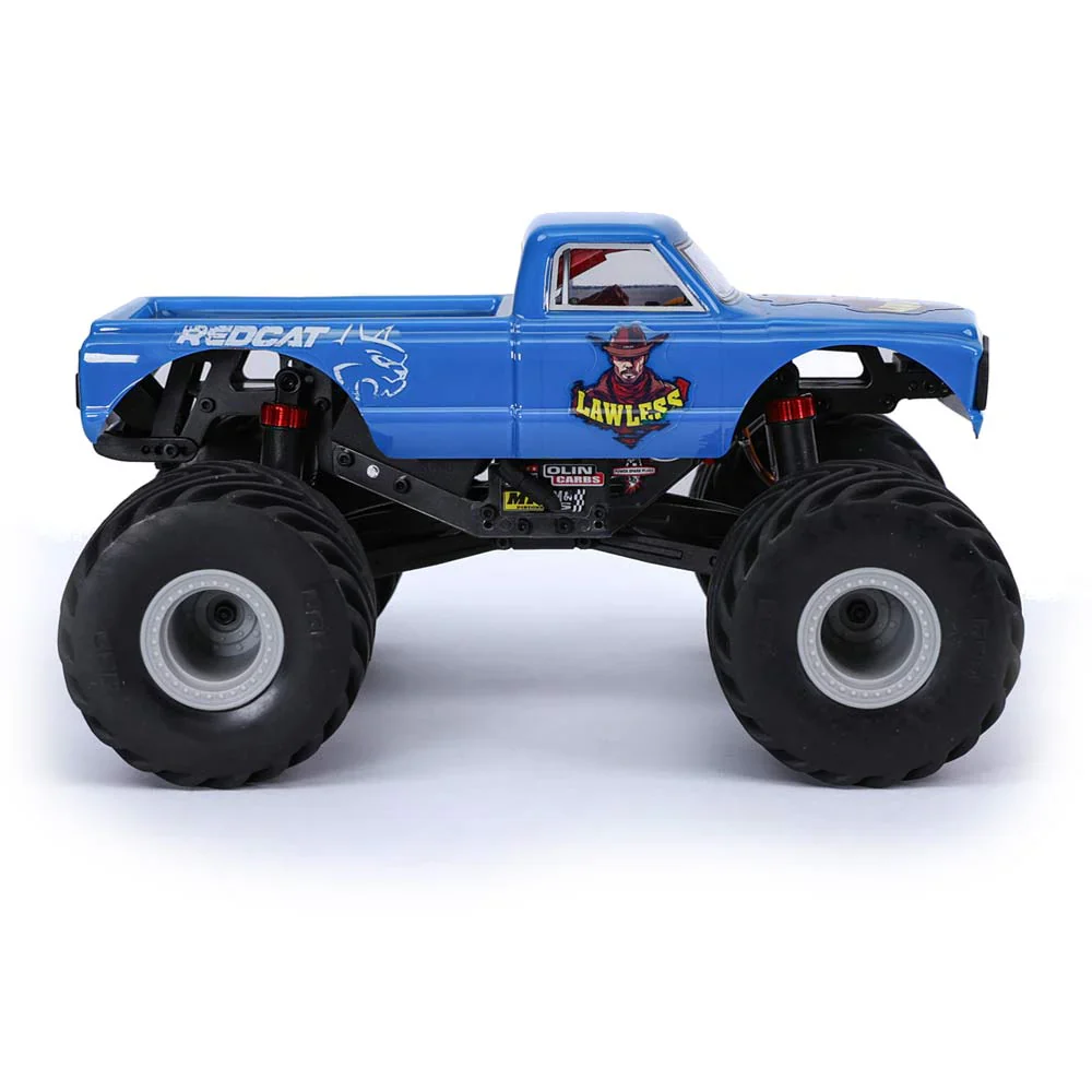 Redcat MT-18 - 1/18 Scale Brushed Monster Truck - BLUE - Image 5