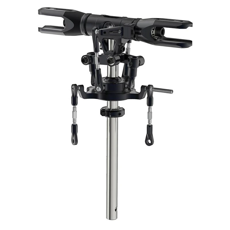 Tron 5.8 HERITAGE Helicopter Kit (w/o Blades) - Gray/Neon Yellow - Image 3