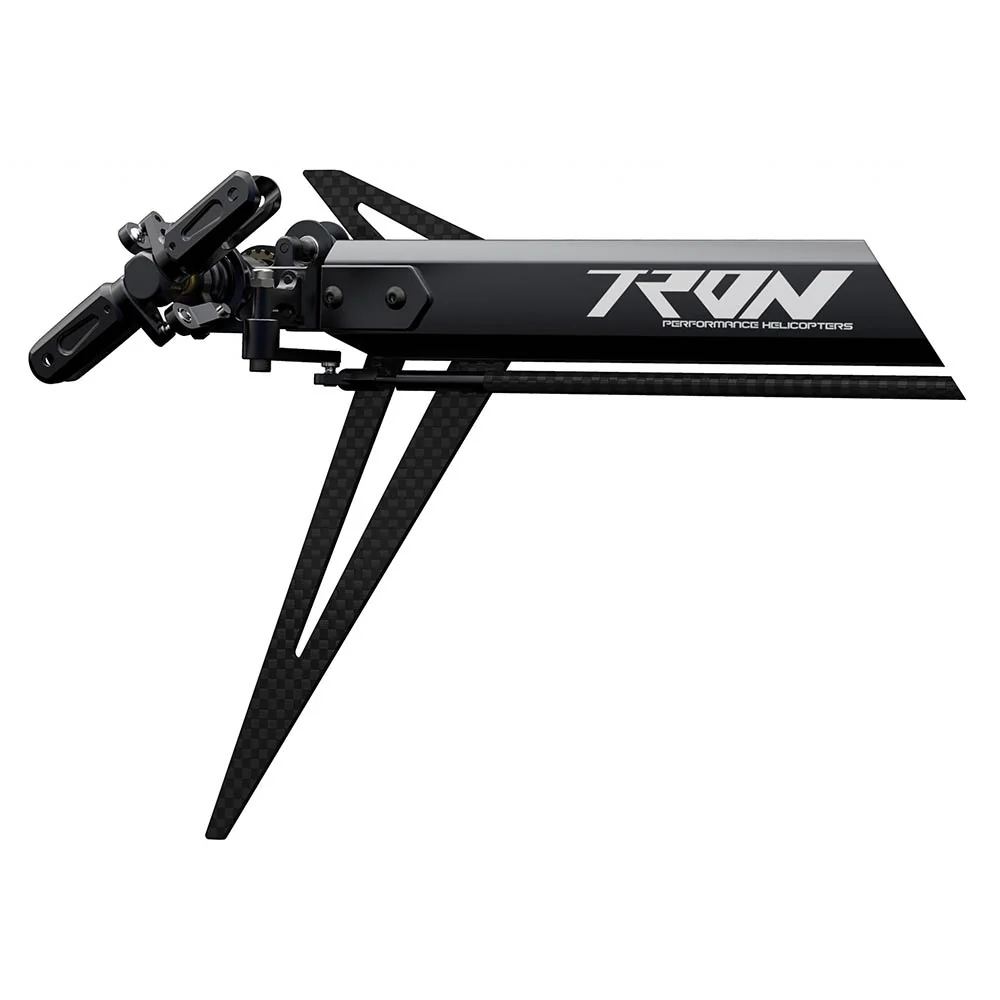 Tron 5.8 HERITAGE Helicopter Kit (w/o Blades) - Gray/Neon Yellow - Image 5