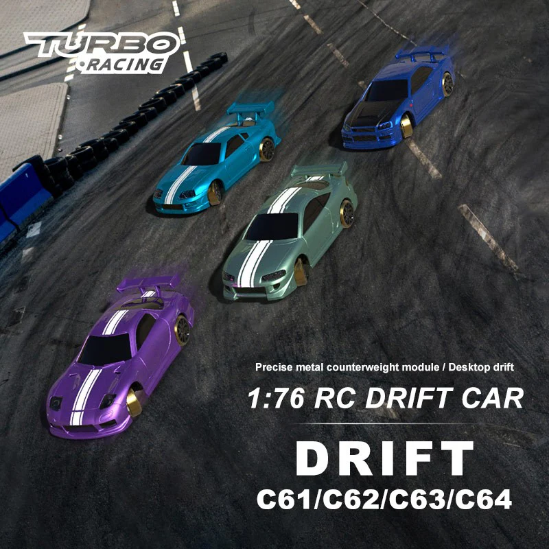 Turbo Racing C62 1:76 Drift Car - Image 3