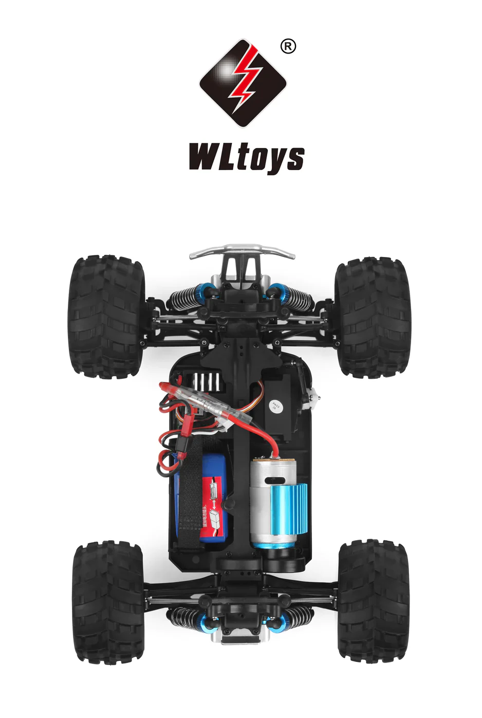 WLtoys 1/18 2.4G 4WD Off-Road Truck RC Car Vehicles RTR Model - Image 5